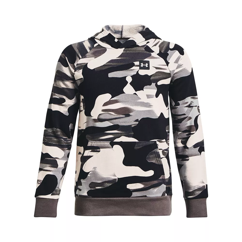 Boys 8-20 Under Armour Printed Rival Fleece Hoodie 1 Boys 8-20 Under Armour Printed Rival Fleece Hoodie
