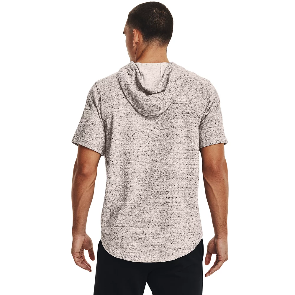 Men's Under Armour Rival Terry Short Sleeve Hoodie 2 Men's Under Armour Rival Terry Short Sleeve Hoodie - Image 2
