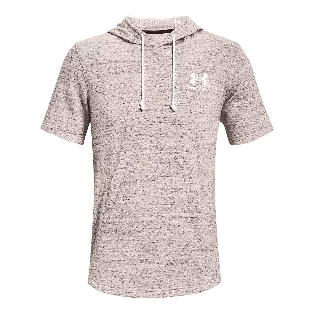 Men's Under Armour Rival Terry Short Sleeve Hoodie 5 Men's Under Armour Rival Terry Short Sleeve Hoodie - Image 5