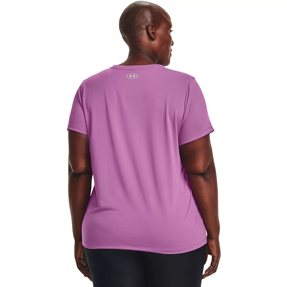 Plus Size Under Armour Tech™ Script Logo Tee 2 Plus Size Under Armour Tech™ Script Logo Tee - Image 2