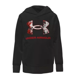 Boys 4-7 Under Armour Ice Dye Big Logo Graphic Hoodie