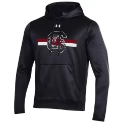 Men's Under Armour Black South Carolina Gamecocks Logo Stripe Fleece Pullover Hoodie 5 Men's Under Armour Black South Carolina Gamecocks Logo Stripe Fleece Pullover Hoodie -Under Armour Shop 5682493 ALT2