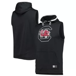 Men's Under Armour Black South Carolina Gamecocks Game Day Tech Sleeveless Hoodie
