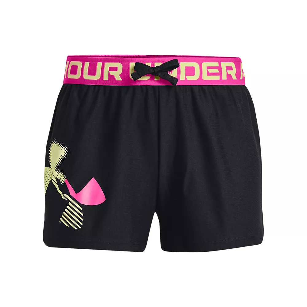 Girls 7-16 Under Armour Play Up Graphic Logo Shorts 1 Girls 7-16 Under Armour Play Up Graphic Logo Shorts