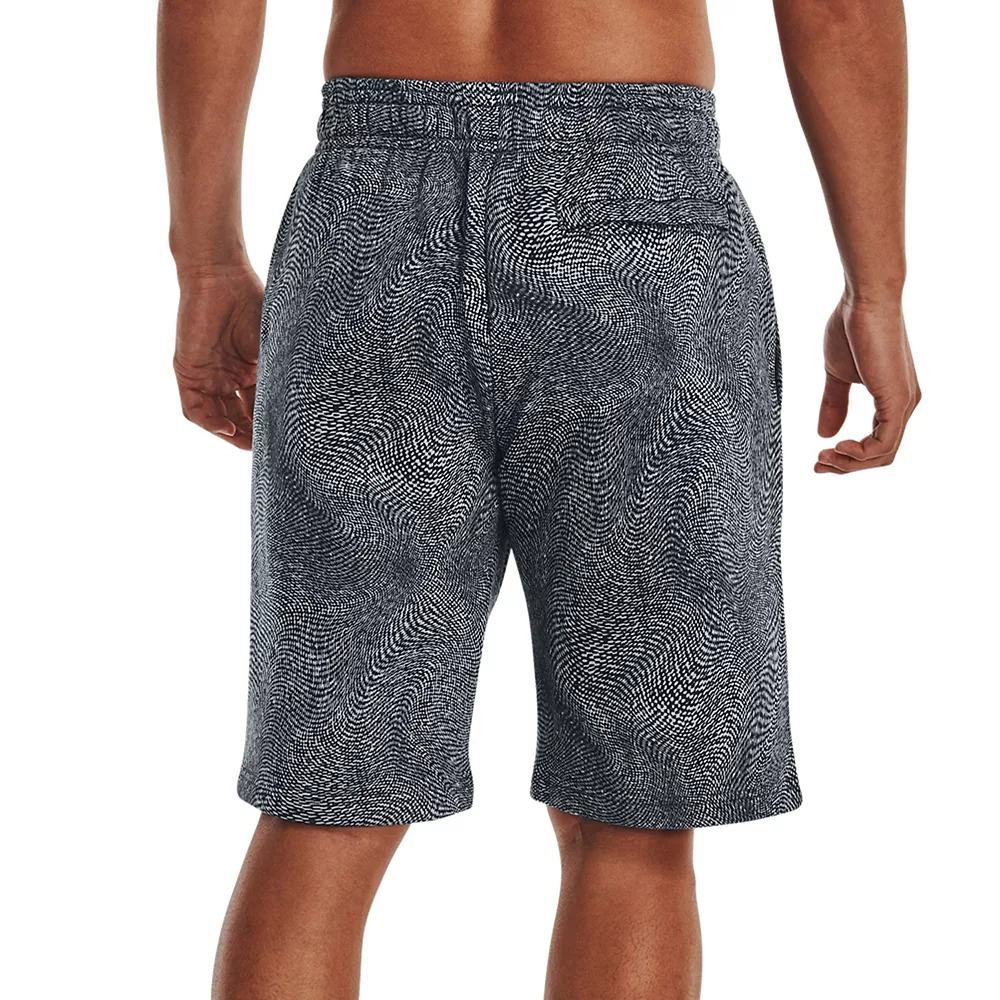 Men's Under Armour UA Rival Fleece Printed Shorts 2 Men's Under Armour UA Rival Fleece Printed Shorts - Image 2