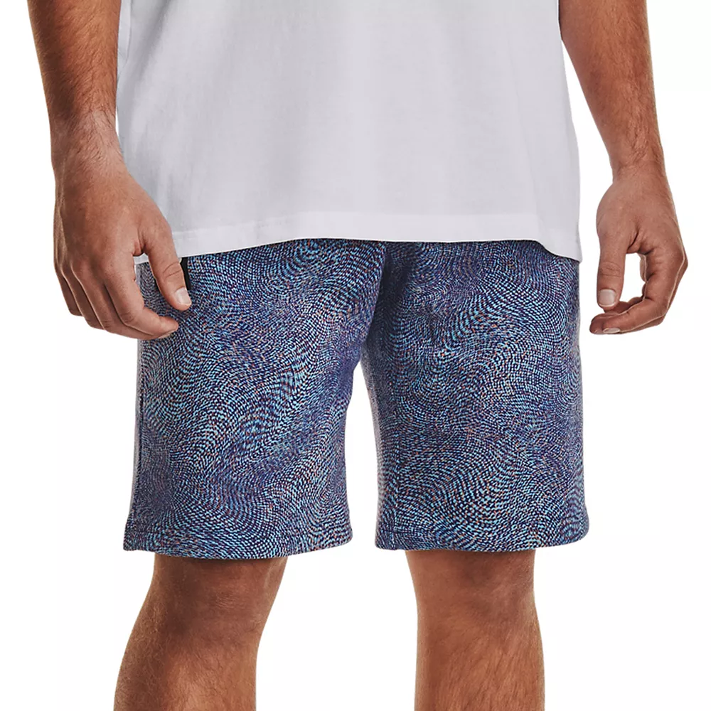 Men's Under Armour UA Rival Fleece Printed Shorts 1 Men's Under Armour UA Rival Fleece Printed Shorts