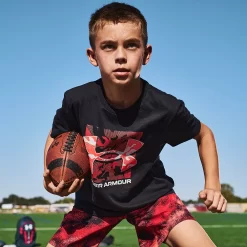 Boys 8-20 Under Armour Box Logo Camo Tee -Under Armour Shop 5798575 ALT2