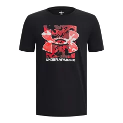 Boys 8-20 Under Armour Box Logo Camo Tee
