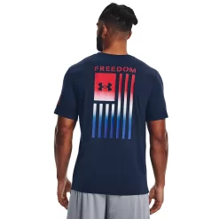Big & Tall Under Armour Freedom Flag Gradient Tee