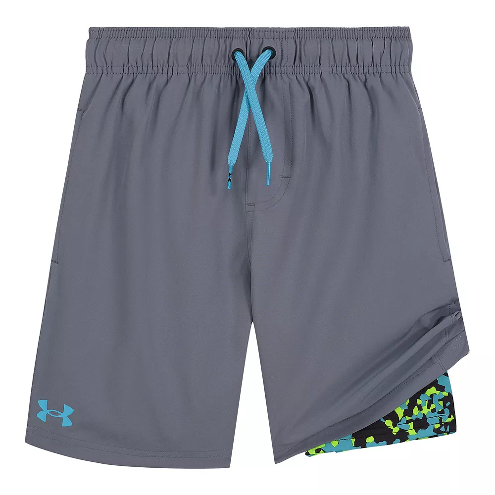 Boys 8-20 Under Armour Compression Swim Board Shorts 1 Boys 8-20 Under Armour Compression Swim Board Shorts