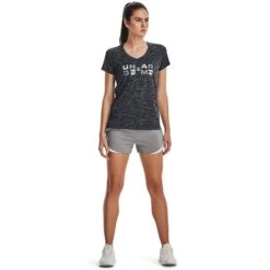 Women's Under Armour Tech™ Twist Graphic V-Neck Tee -Under Armour Shop 5811971 ALT2