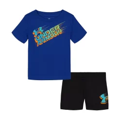 Toddler Boy Under Armour Faster Tee & Shorts Set