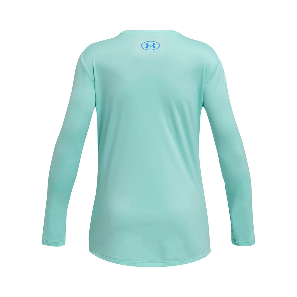 Girls 7-16 Under Armour Printed Logo Tech Tee 2 Girls 7-16 Under Armour Printed Logo Tech Tee - Image 2