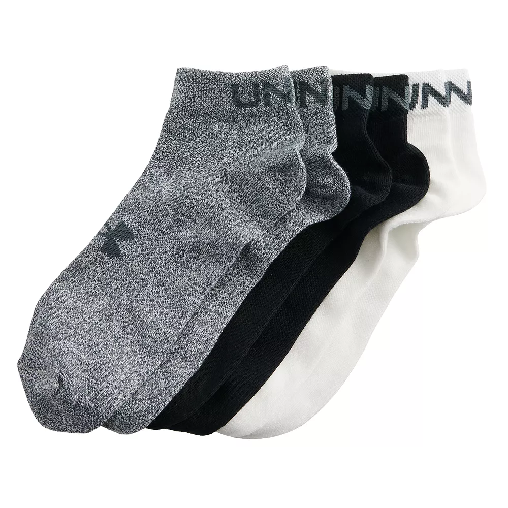Men's Under Armour Essential 6-pack Lite Low-Cut Socks 2 Men's Under Armour Essential 6-pack Lite Low-Cut Socks - Image 2