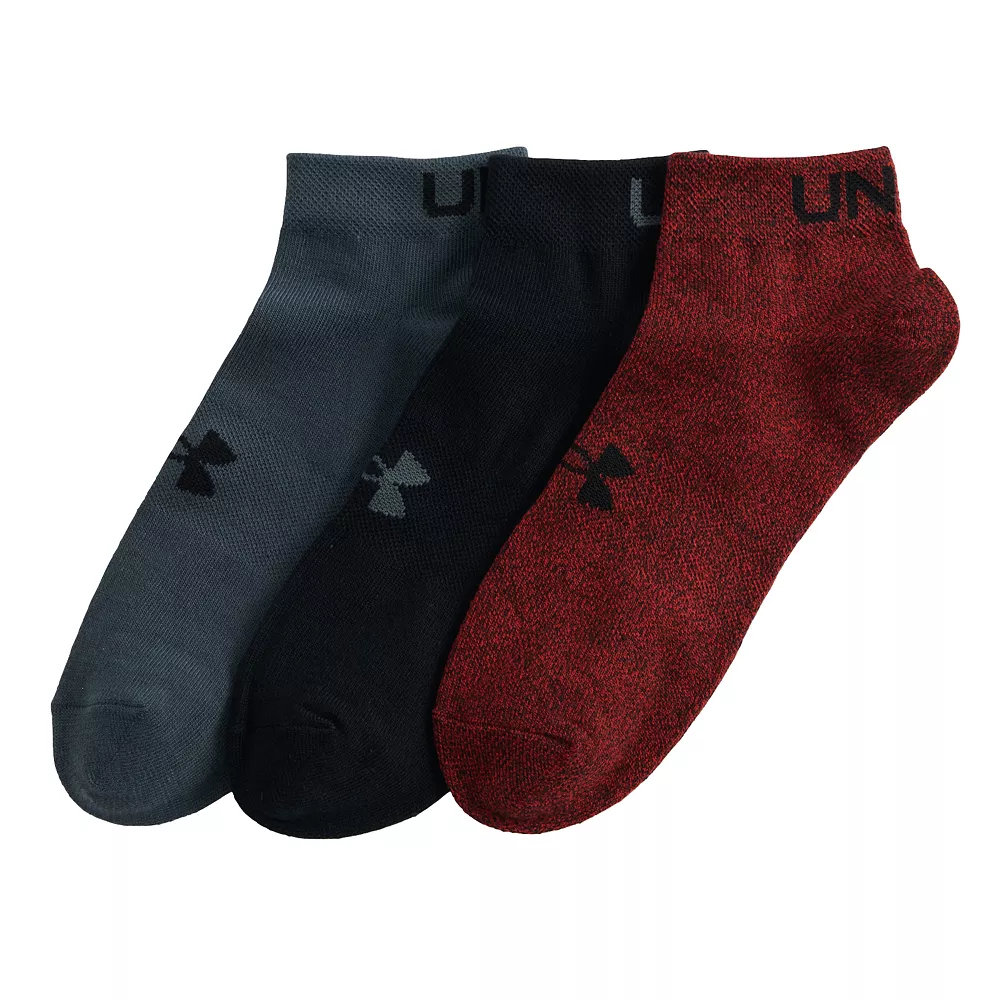Men's Under Armour Essential 6-pack Lite Low-Cut Socks 3 Men's Under Armour Essential 6-pack Lite Low-Cut Socks - Image 3