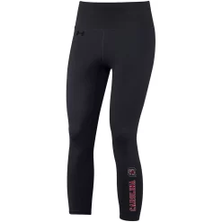 Women's Under Armour Black South Carolina Gamecocks Motion Performance Ankle-Cropped Leggings -Under Armour Shop 5939039 ALT2