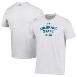 Men's Under Armour White Colorado State Rams Pride T-Shirt