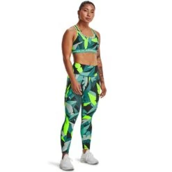 Women's Under Armour HeatGear® Printed No-Slip Waistband 7/8 Ankle Leggings -Under Armour Shop 5983962 ALT2