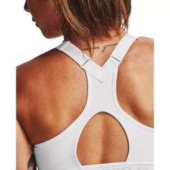Women's Under Armour High Zip Crossback Sports Bra -Under Armour Shop 6120789 ALT4