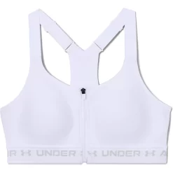 Women's Under Armour High Zip Crossback Sports Bra -Under Armour Shop 6120789 ALT5