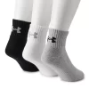Men's Under Armour 3-pack Quarter Training Socks