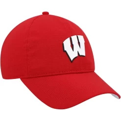 Women's Under Armour Red Wisconsin Badgers Sideline Airvent Performance Adjustable Hat -Under Armour Shop 6165498 ALT3
