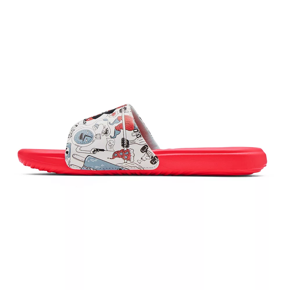 Under Armour Ansa Graphic Kids' Slide Sandals 2 Under Armour Ansa Graphic Kids' Slide Sandals - Image 2