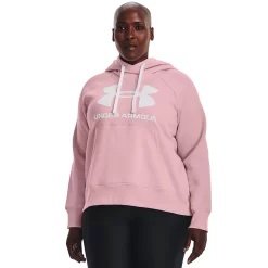 Plus Size Under Armour Rival Fleece Logo Hoodie