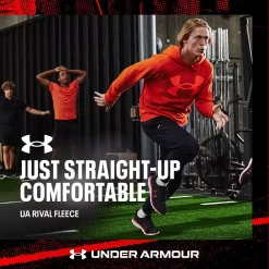 Men's Under Armour Rival Fleece Big Logo Hoodie -Under Armour Shop 6316117 ALT5